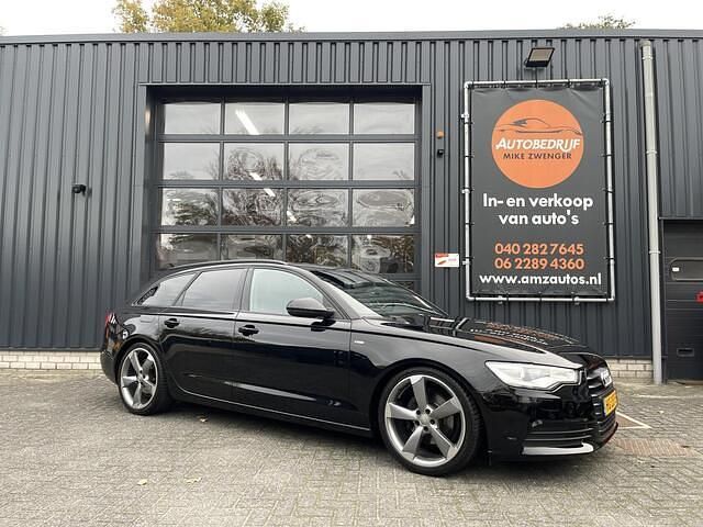 Occasion Audi A6 S-Line 180 PK (132 kW) 2012 Zwart Stationwagen