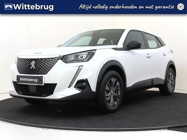 Wit Gebruikt 2022 Peugeot e-2008 Active SUV | € 18.425 (Goede deal) - Afbeelding 1/3