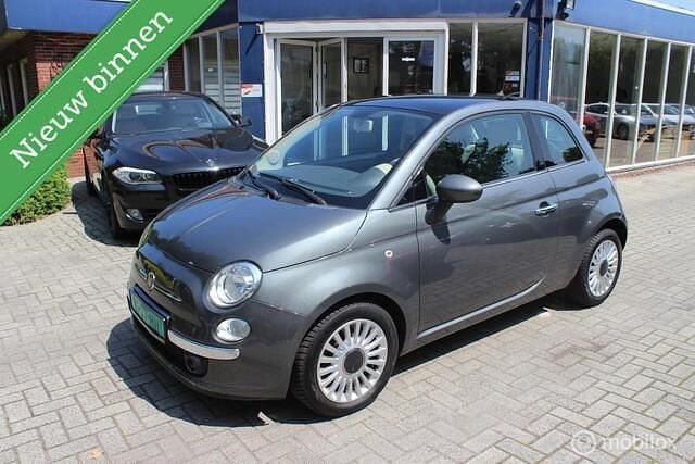 Grijs Gebruikt 2013 Fiat 500 Lounge Hatchback | € 5.290 (Eerlijke prijs) - Afbeelding 1/4