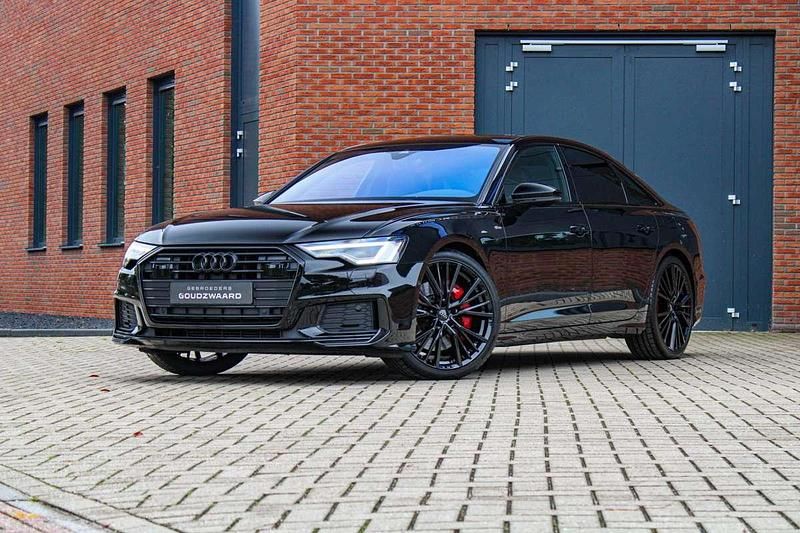 Zwart Gebruikt 2021 Audi A6 Competition Sedan | € 39.950 (Super prijs) - Afbeelding 1/4