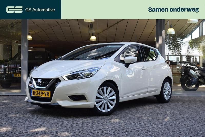 Wit Gebruikt 2020 Nissan Micra Acenta Hatchback | € 13.990 (Iets duurder) - Afbeelding 1/3