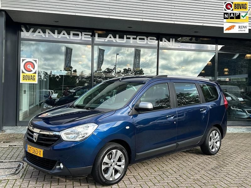 Blauw Gebruikt 2015 Dacia Lodgy Anniversary MPV | € 7.949 (Eerlijke prijs) - Afbeelding 1/4
