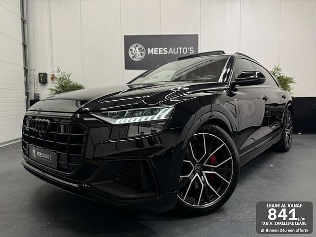 Zwart Gebruikt 2021 Audi Q8 S-Line SUV | € 63.950 (Duur) - Afbeelding 1/4