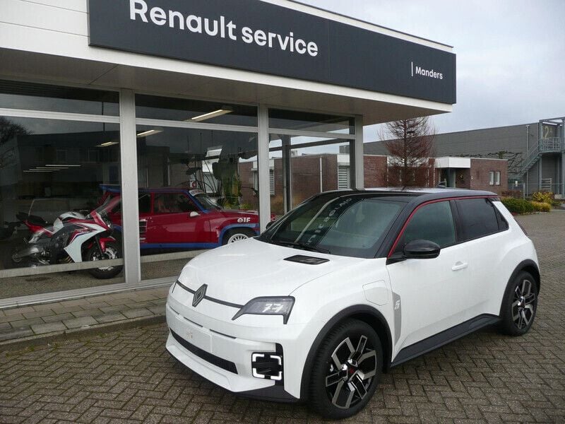 Wit Nieuw 2024 Renault R5 Komfort Hatchback | € 34.945 - Afbeelding 1/3