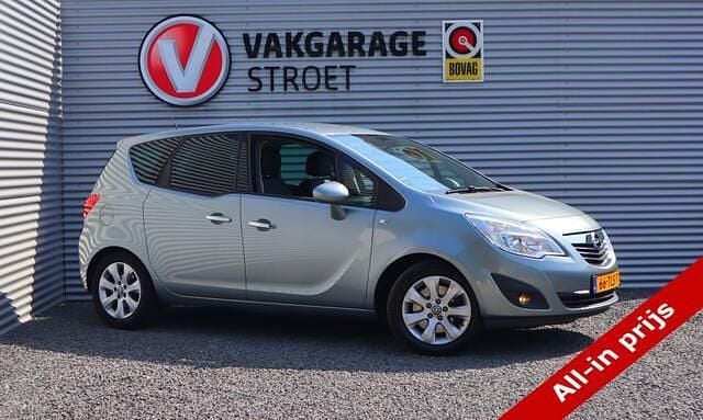 Grijs Gebruikt 2012 Opel Meriva Cosmo MPV | € 5.150 (Super prijs) - Afbeelding 1/4