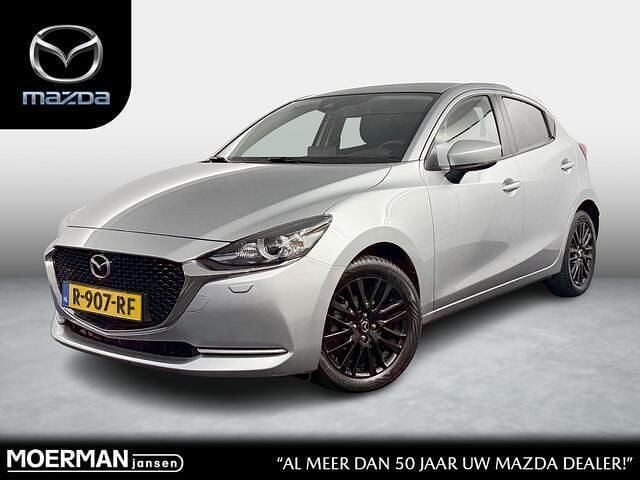 Grijs Gebruikt 2022 Mazda 2 Sportive Hatchback | € 17.900 (Goede deal) - Afbeelding 1/4