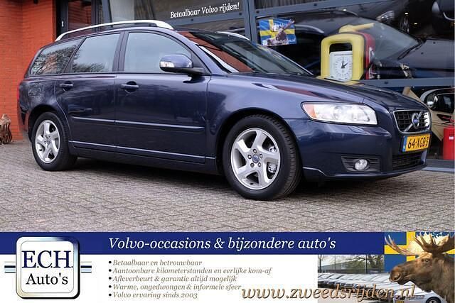 Blauw Occasion 2012 Volvo V50 Stationwagen | € 4.950 (Eerlijke prijs) - Afbeelding 1/4
