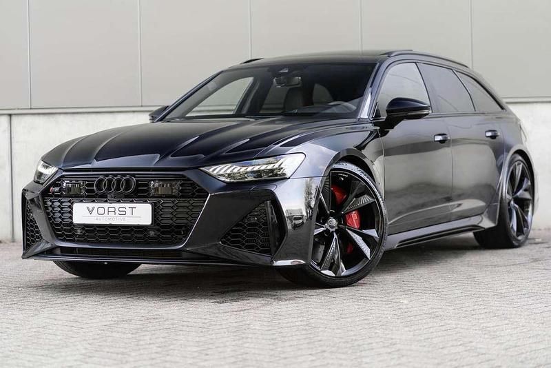 Zwart Gebruikt 2020 Audi RS6 Stationwagen | € 122.950 (Eerlijke prijs) - Afbeelding 1/4