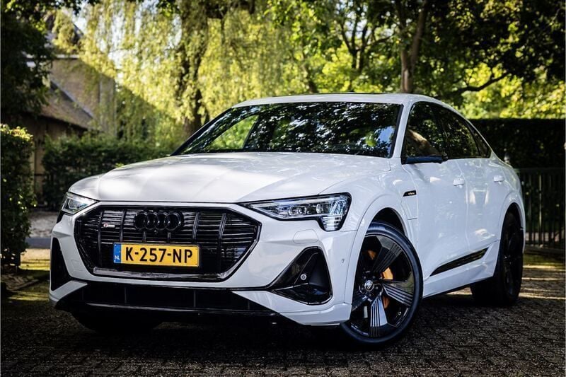 Wit Gebruikt 2020 Audi e-tron Sportback SUV | € 40.250 (Duur) - Afbeelding 1/4