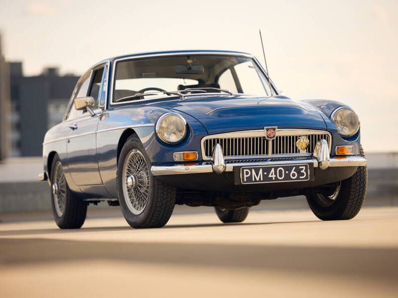 Blauwmineral blue Gebruikt 1970 MG C Coupé | € 46.500 - Afbeelding 1/4