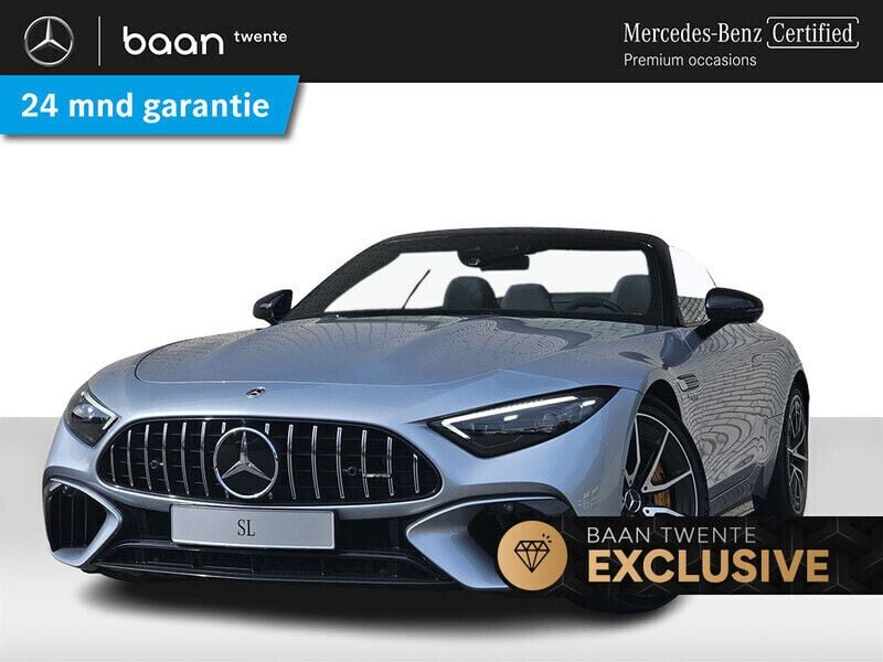 Zilver Gebruikt 2023 Mercedes SL63 AMG Premium Plus Cabriolet | € 199.000 (Duur) - Afbeelding 1/4