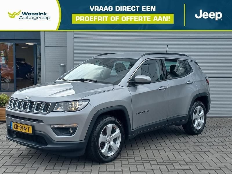 Grijs Gebruikt 2019 Jeep Compass Longitude SUV | € 17.935 (Eerlijke prijs) - Afbeelding 1/4