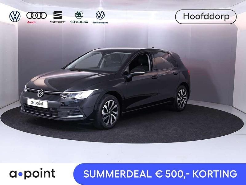 Zwart Gebruikt 2022 VW Golf VIII Active Hatchback | € 27.449 (Eerlijke prijs) - Afbeelding 1/3