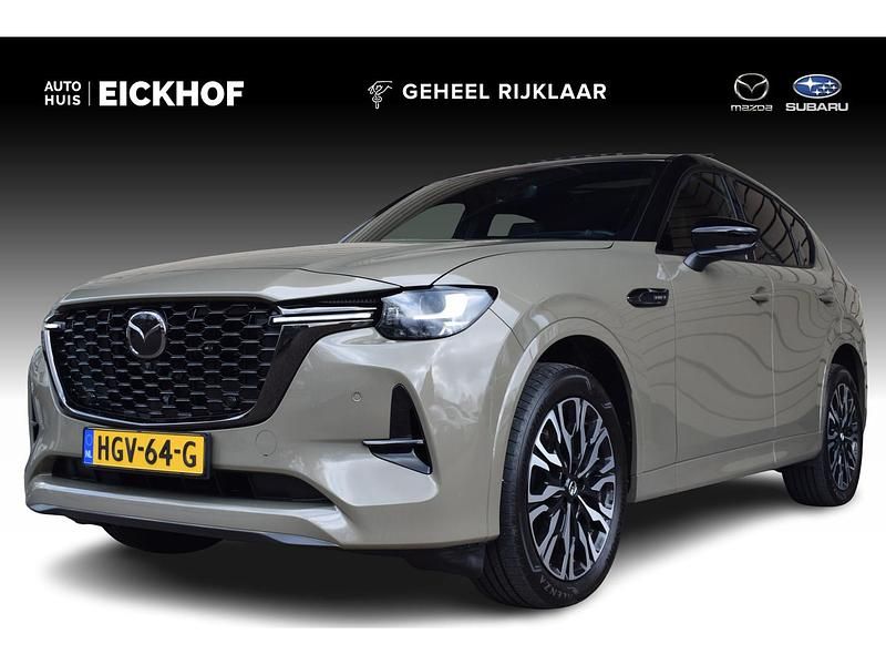 Zircon sand (groen metallic) Gebruikt 2025 Mazda CX-60 Edition SUV | € 59.950 - Afbeelding 1/4