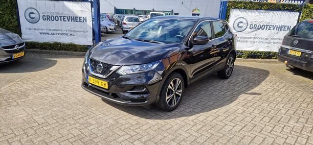 Zwart Gebruikt 2020 Nissan Qashqai Visia SUV | € 15.995 (Goede deal) - Afbeelding 1/4