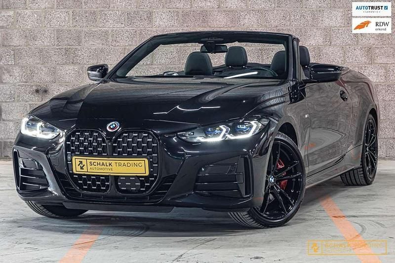 Zwart Occasion 2021 BMW 440 M Sport Cabriolet | € 56.950 (Eerlijke prijs) - Afbeelding 1/3