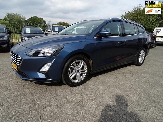 Blauw Gebruikt 2021 Ford Focus Business Edition Stationwagen | € 14.950 (Goede deal) - Afbeelding 1/4