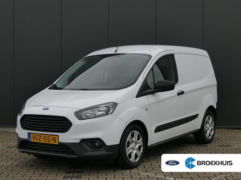 Wit Gebruikt 2020 Ford Transit Trend Van | € 14.272 (Eerlijke prijs) - Afbeelding 1/4