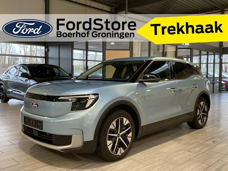 Blauw (metallic) Occasion 2024 Ford Explorer Extended Range SUV | € 36.890 (Super prijs) - Afbeelding 1/4