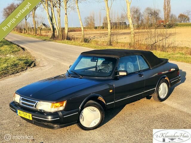Grijs Gebruikt 1987 Saab 900 Cabriolet Cabriolet | € 15.950 - Afbeelding 1/4
