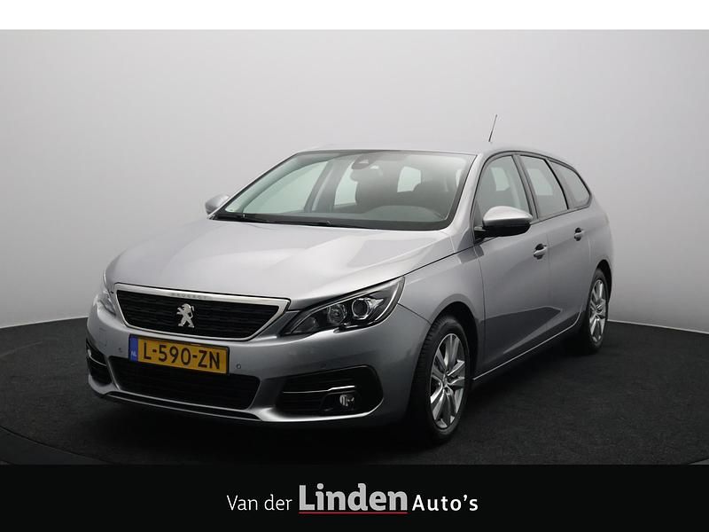 Grijs Occasion 2021 Peugeot 308 SW Active Stationwagen | € 12.845 (Super prijs) - Afbeelding 1/4
