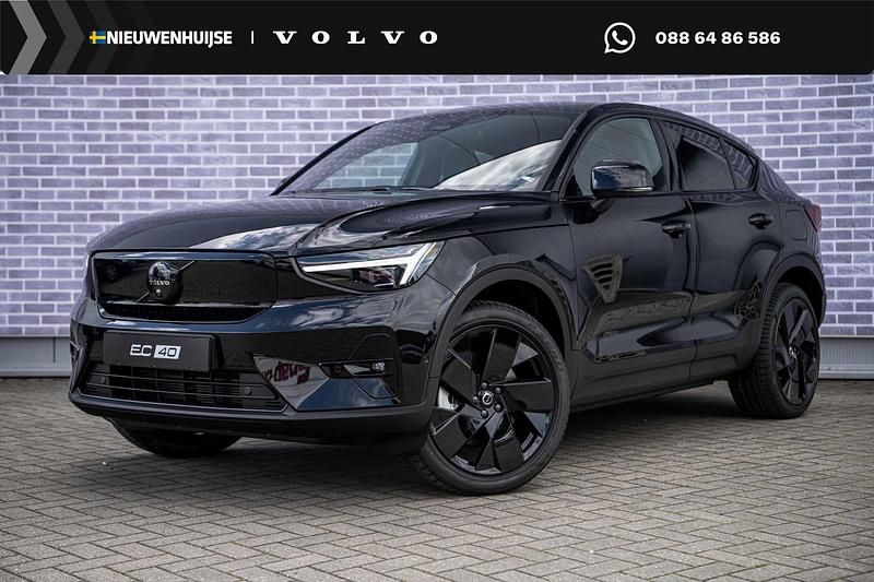 Zwart Gebruikt 2024 Volvo EC40 Plus SUV | € 46.899 (Eerlijke prijs) - Afbeelding 1/4