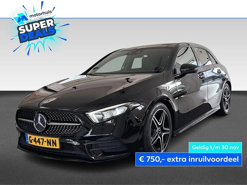 Zwart Gebruikt 2019 Mercedes A200 Business Hatchback | € 24.925 (Eerlijke prijs) - Afbeelding 1/4