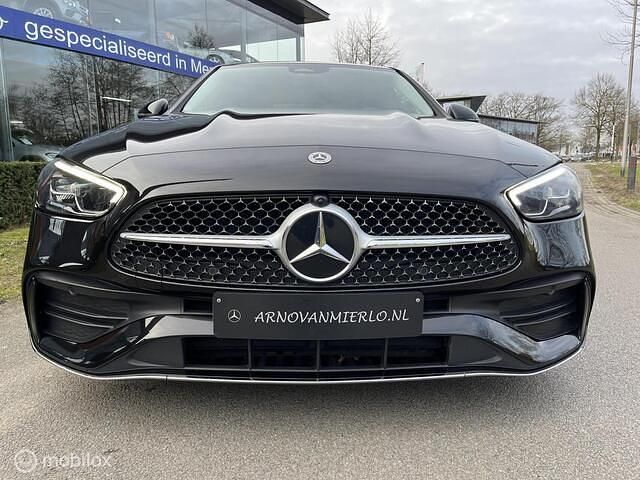 Occasion Mercedes C180 AMG line 170 PK (125 kW) 2021 Zwart Sedan
