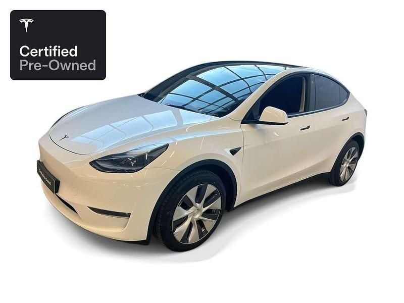 Wit Occasion 2021 Tesla Model Y Long Range AWD SUV | € 30.400 (Eerlijke prijs) - Afbeelding 1/4
