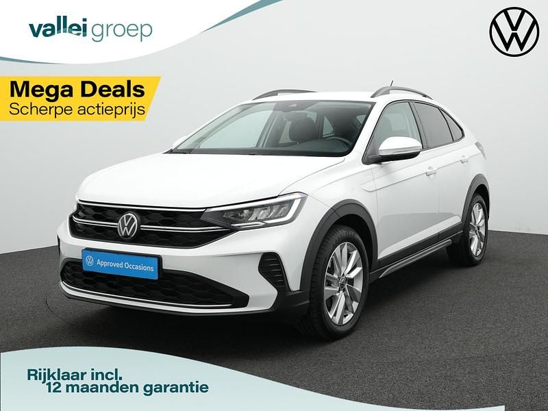 Wit Occasion 2024 VW Taigo Life SUV | € 22.900 (Super prijs) - Afbeelding 1/4