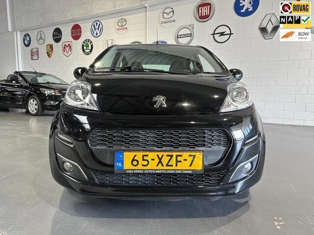 Zwart Gebruikt 2012 Peugeot 107 Active Hatchback | € 2.399 (Eerlijke prijs) - Afbeelding 1/4
