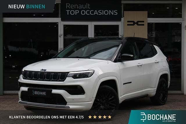 Wit Gebruikt 2022 Jeep Compass SUV | € 27.950 (Eerlijke prijs) - Afbeelding 1/4