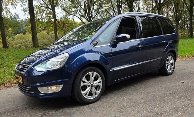 Blauw Gebruikt 2013 Ford Galaxy Titanium MPV | € 3.950 (Eerlijke prijs) - Afbeelding 1/4
