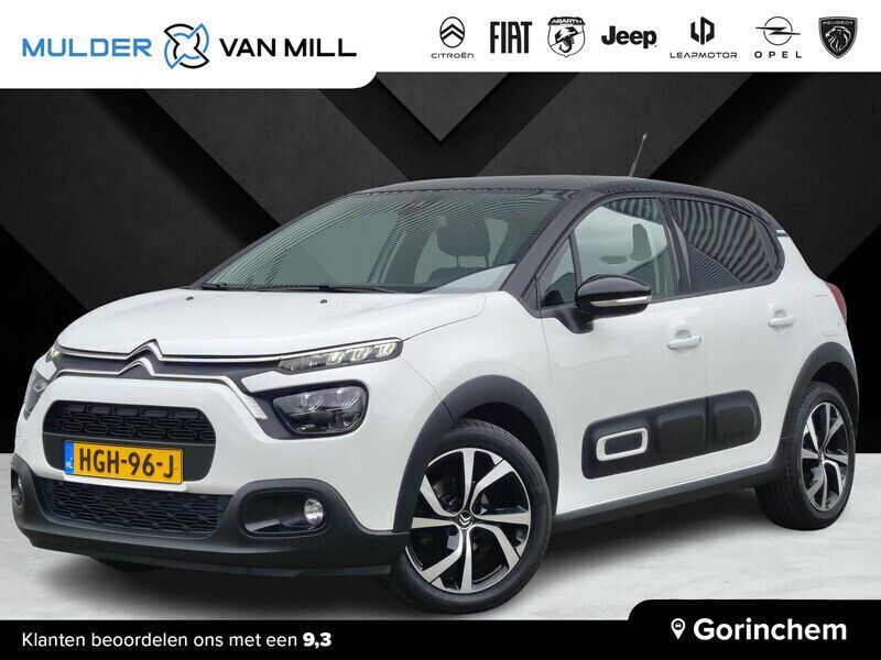 Wit Gebruikt 2021 Citroën C3 Shine Hatchback | € 18.495 (Eerlijke prijs) - Afbeelding 1/4