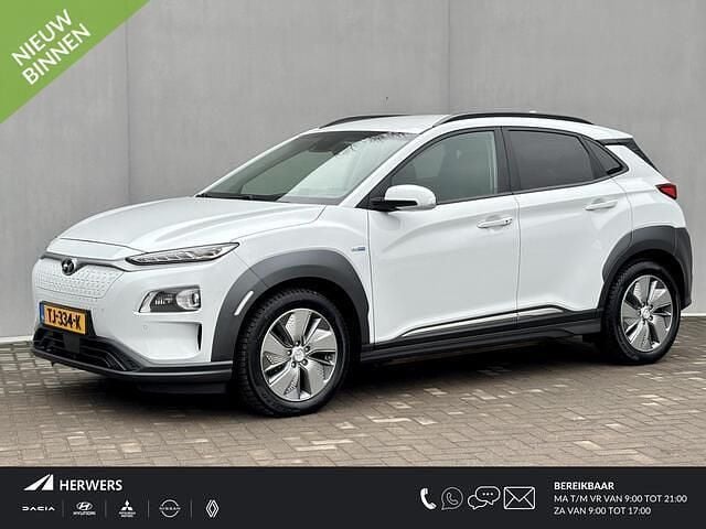 Wit Occasion 2018 Hyundai Kona Premium SUV | € 15.935 (Super prijs) - Afbeelding 1/4