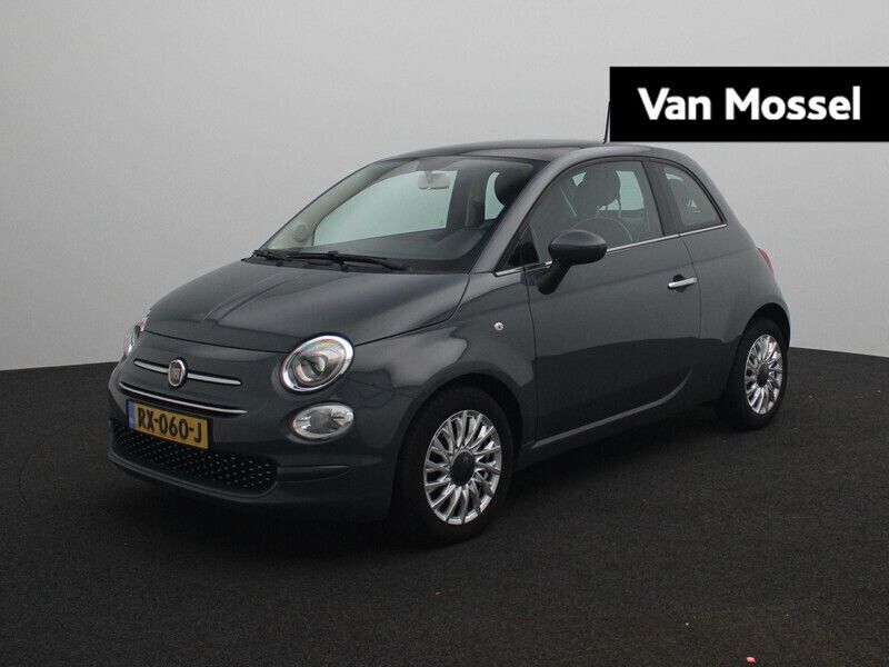 Grijs Gebruikt 2018 Fiat 500 Lounge Hatchback | € 10.940 (Eerlijke prijs) - Afbeelding 1/4
