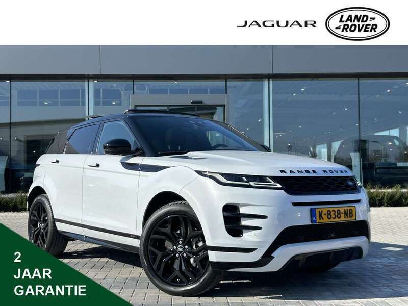 Ostuni white pearl (licht wit parelmoer)zwart Gebruikt 2021 Land Rover Range Rover evoque SE Dynamic SUV | € 46.900 (Iets duurder) - Afbeelding 1/4