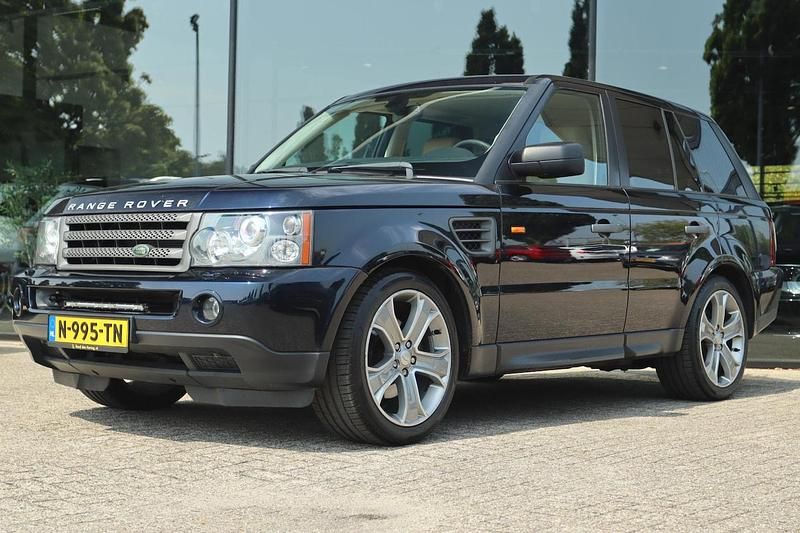 Paars Occasion 2005 Land Rover Range Rover Sport SE SUV | € 12.950 (Eerlijke prijs) - Afbeelding 1/4