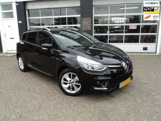 Zwart Gebruikt 2017 Renault Clio GrandTour LIMITED Stationwagen | € 8.950 (Eerlijke prijs) - Afbeelding 1/4