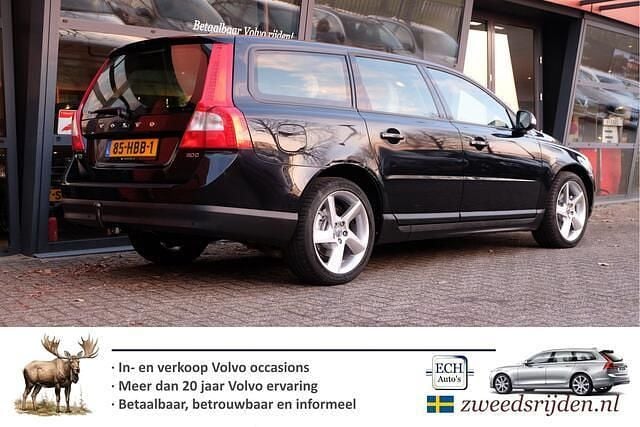 Occasion Volvo V70 Kinetic 136 PK (100 kW) 2008 Zwart Stationwagen