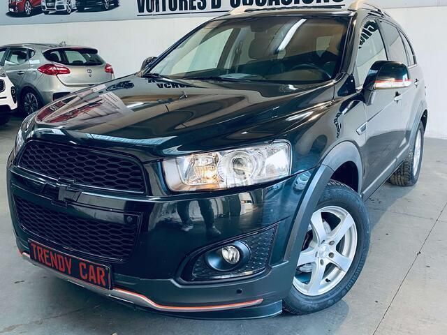 Zwart Gebruikt 2012 Chevrolet Captiva LTZ SUV | € 5.950 - Afbeelding 1/4