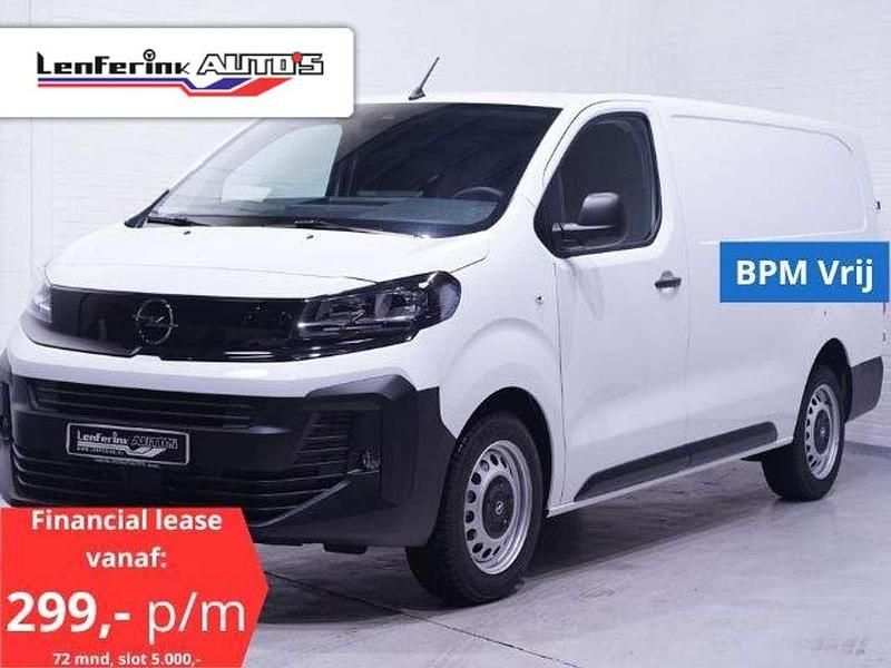 Wit Nieuw 2024 Opel Vivaro Van | € 25.800 (Iets duurder) - Afbeelding 1/4