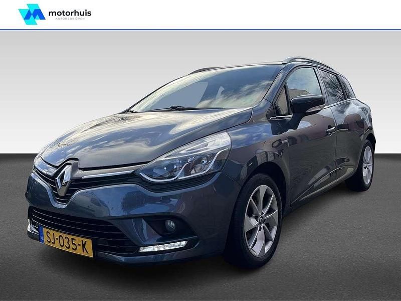 Grijs (metallic) Gebruikt 2018 Renault Clio GrandTour LIMITED Stationwagen | € 8.750 (Goede deal) - Afbeelding 1/4