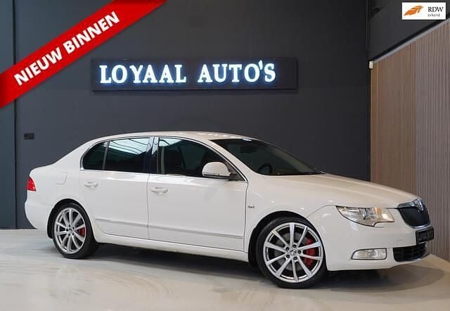 Occasion Skoda Superb Business Line 260 PK (191 kW) 2009 Wit Hatchback
