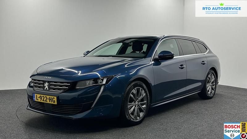 Blauw Occasion 2021 Peugeot 508 SW Allure Stationwagen | € 19.000 (Goede deal) - Afbeelding 1/4
