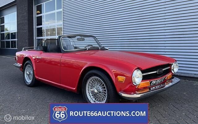 Zwart Gebruikt 1971 Triumph TR6 Cabriolet | € 16.500 - Afbeelding 1/4