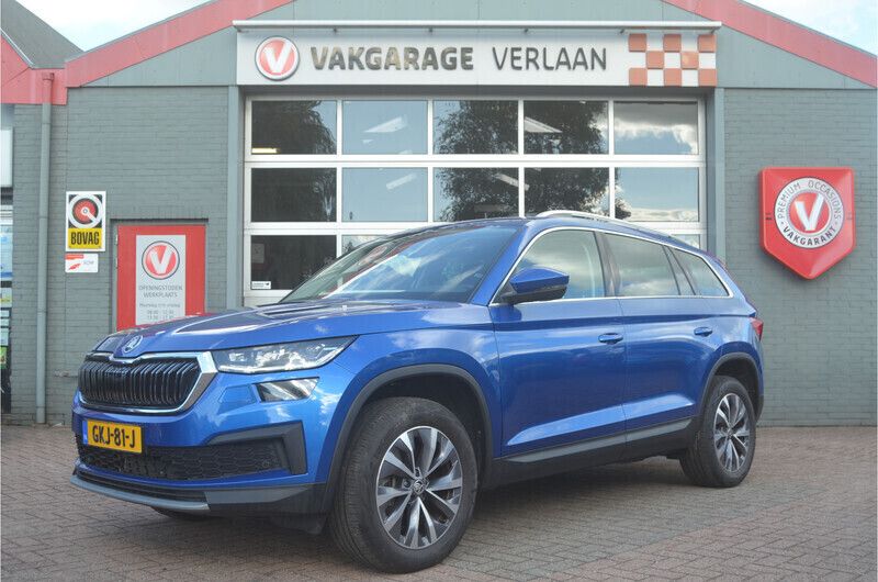 Blauw Gebruikt 2023 Skoda Kodiaq SportLine SUV | € 48.900 (Iets duurder) - Afbeelding 1/4