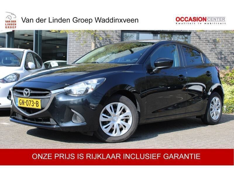 Zwart Gebruikt 2015 Mazda 2 Hatchback | € 12.950 (Eerlijke prijs) - Afbeelding 1/4