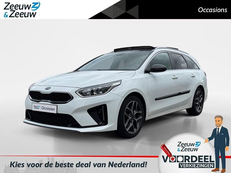Wit Gebruikt 2021 Kia Ceed GT-Line Stationwagen | € 23.920 (Eerlijke prijs) - Afbeelding 1/4