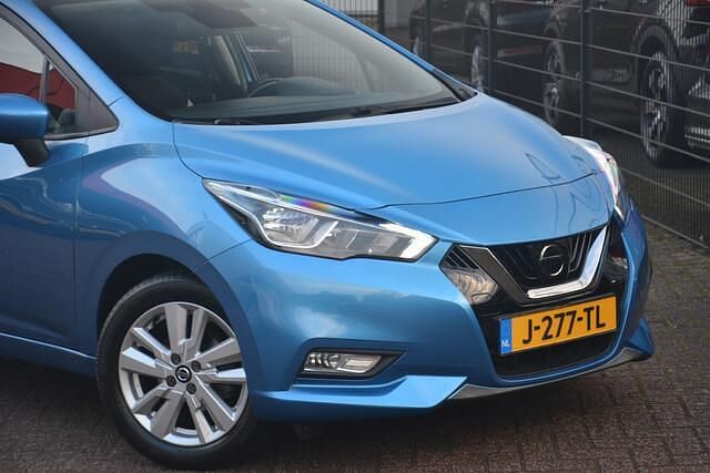 Occasion Nissan Micra N-Connecta 101 PK (74 kW) 2020 Blauw (metallic) Hatchback
